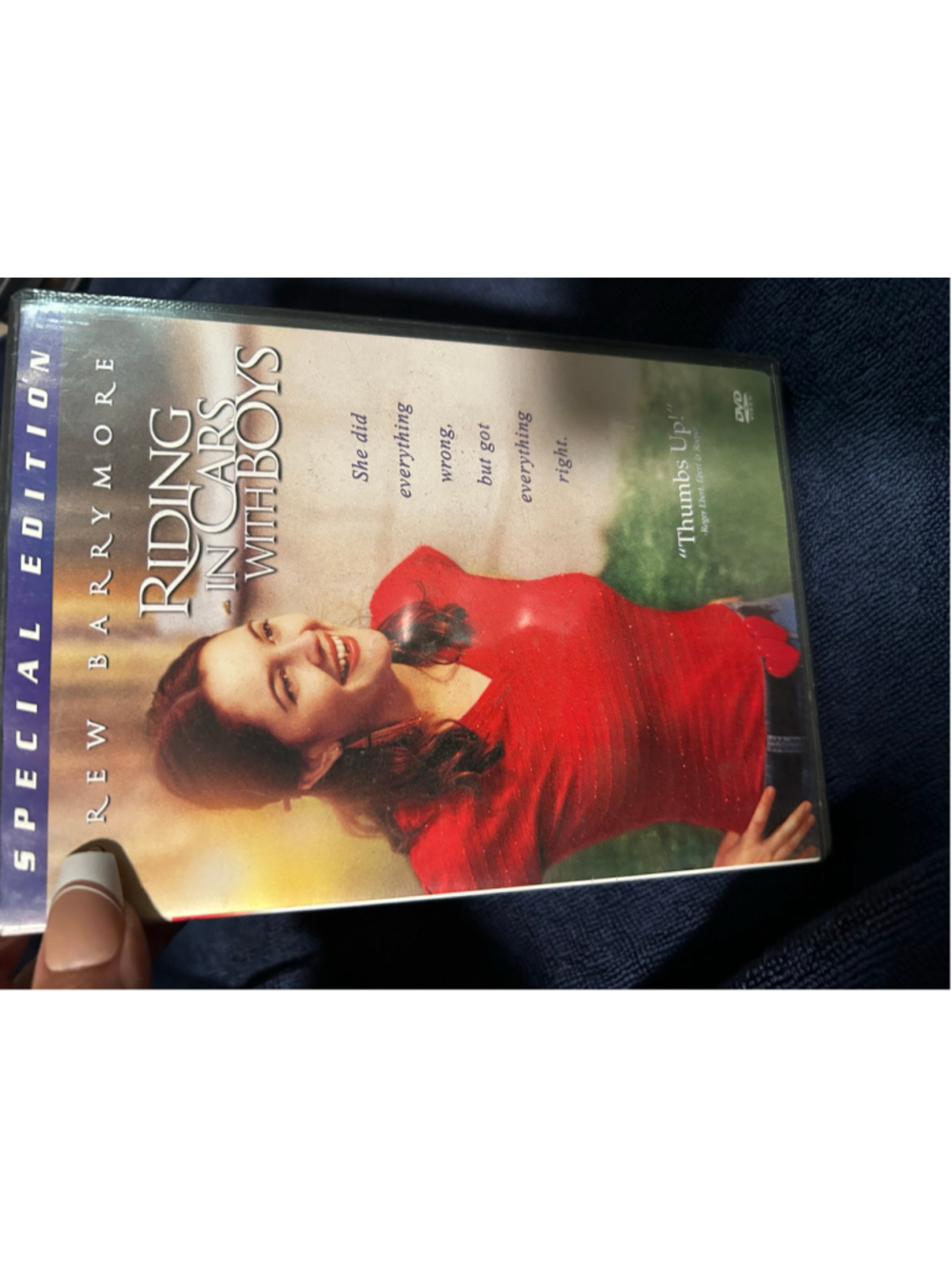 Riding in Cars with Boys DVD Special Edition Red White